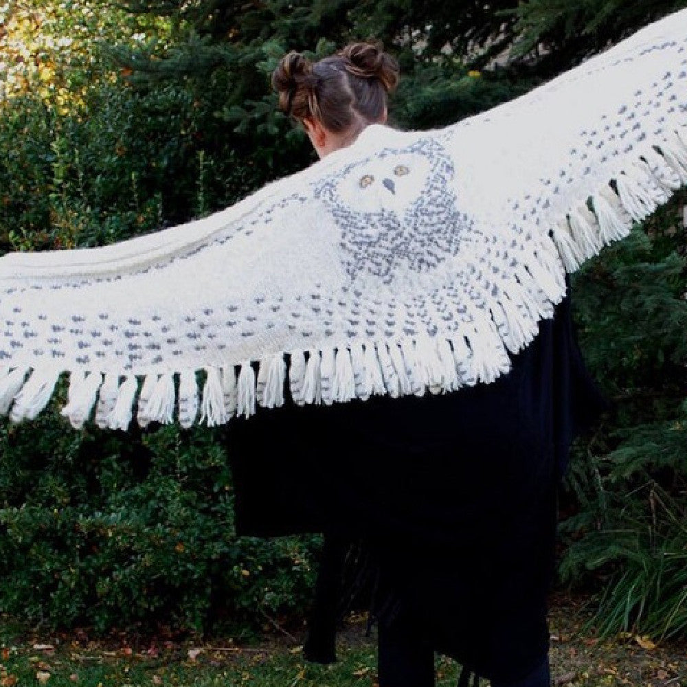 Retro Owl Scarf