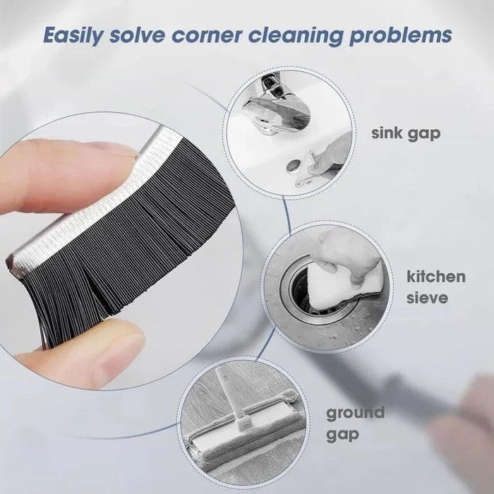 Hard- Bristled Crevice Cleaning Brush (3 Pcs/set)