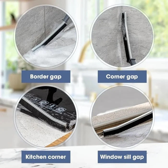Hard- Bristled Crevice Cleaning Brush (3 Pcs/set)