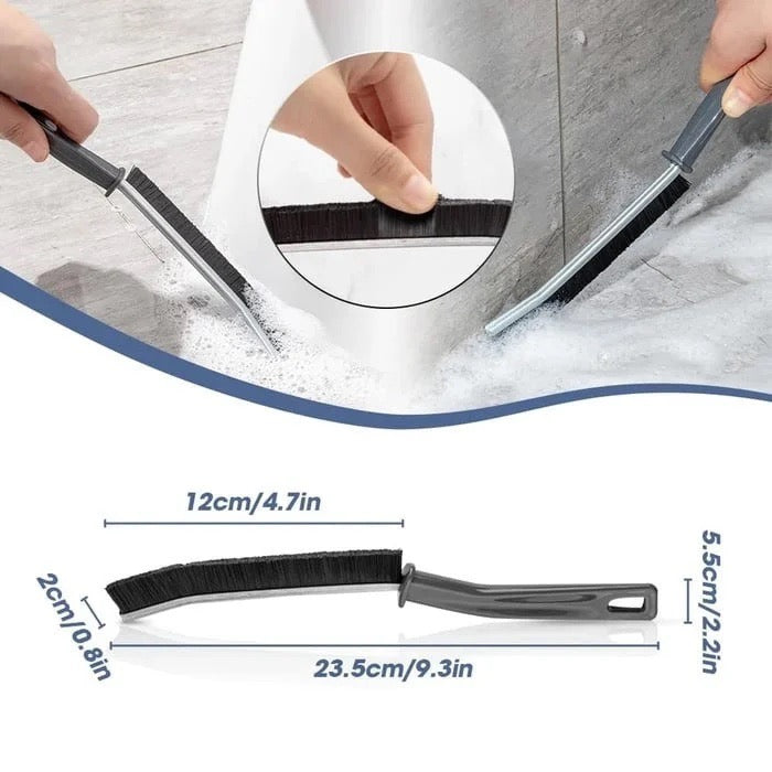 Hard- Bristled Crevice Cleaning Brush (3 Pcs/set)