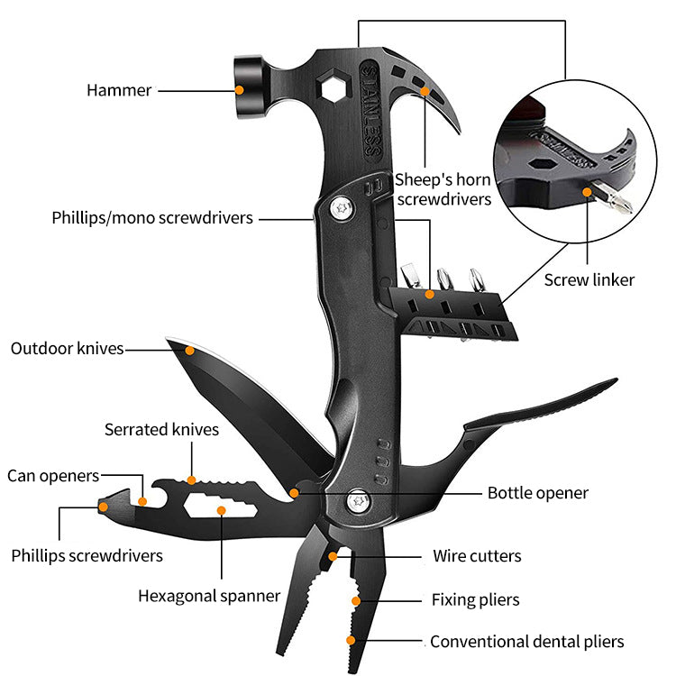 InstaRescue 12-in-1 Power Hammer | FREE POUCH