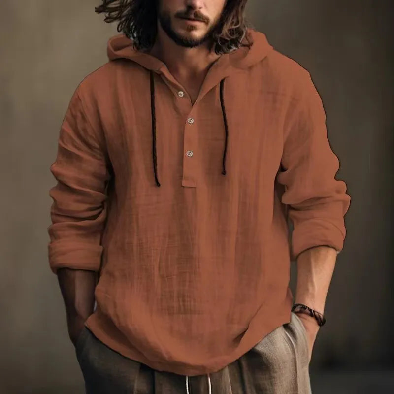 Lux Linen Hoodie