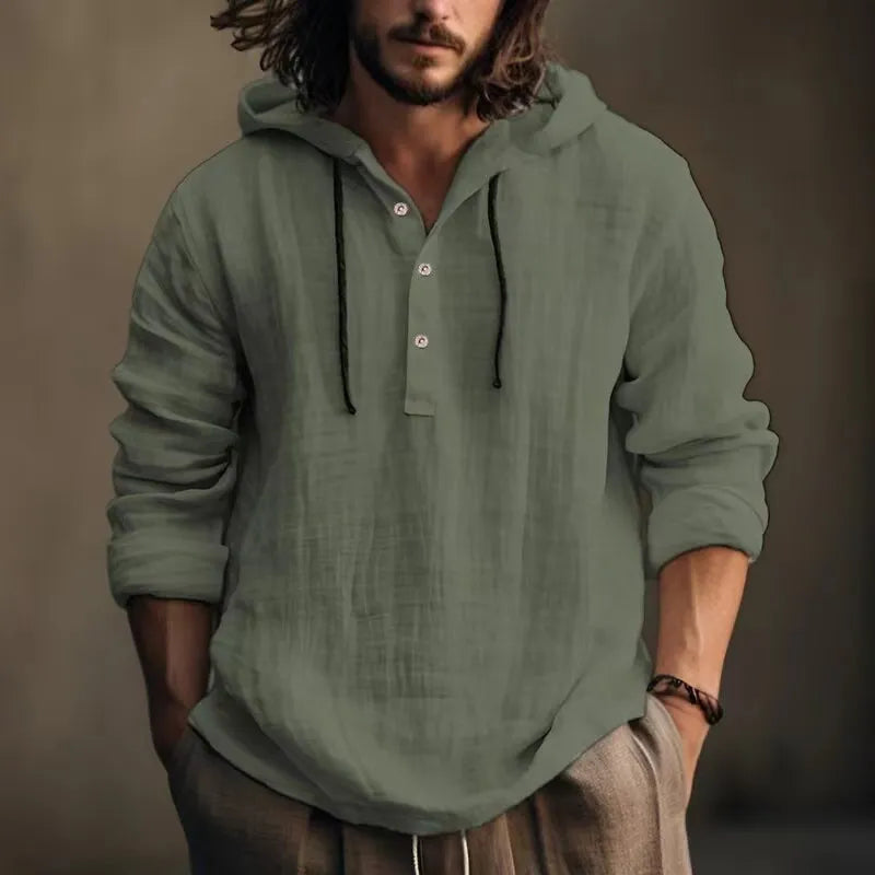 Lux Linen Hoodie