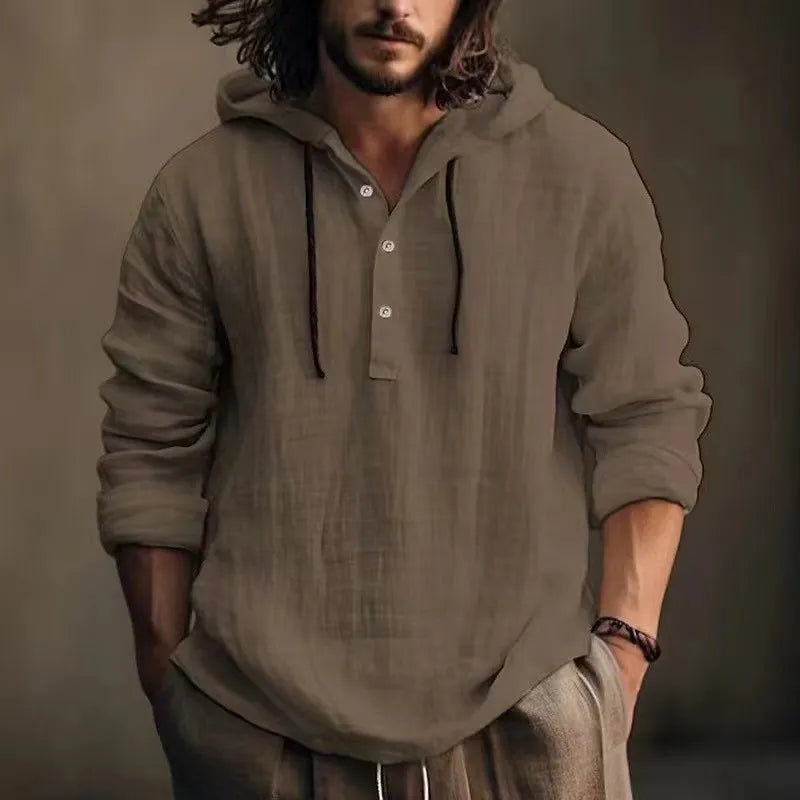 Lux Linen Hoodie