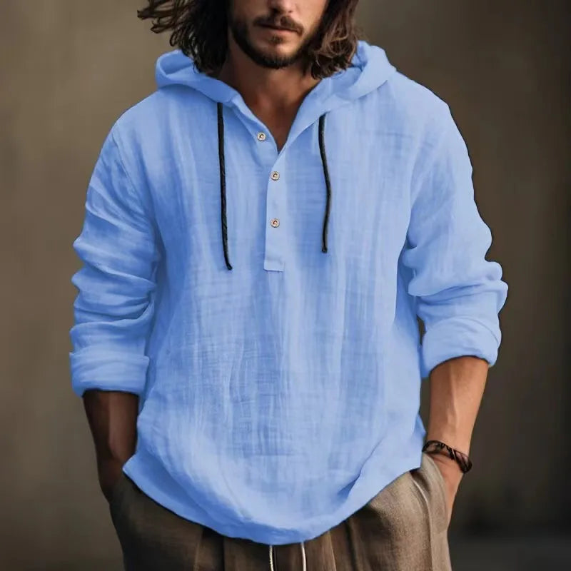 Lux Linen Hoodie