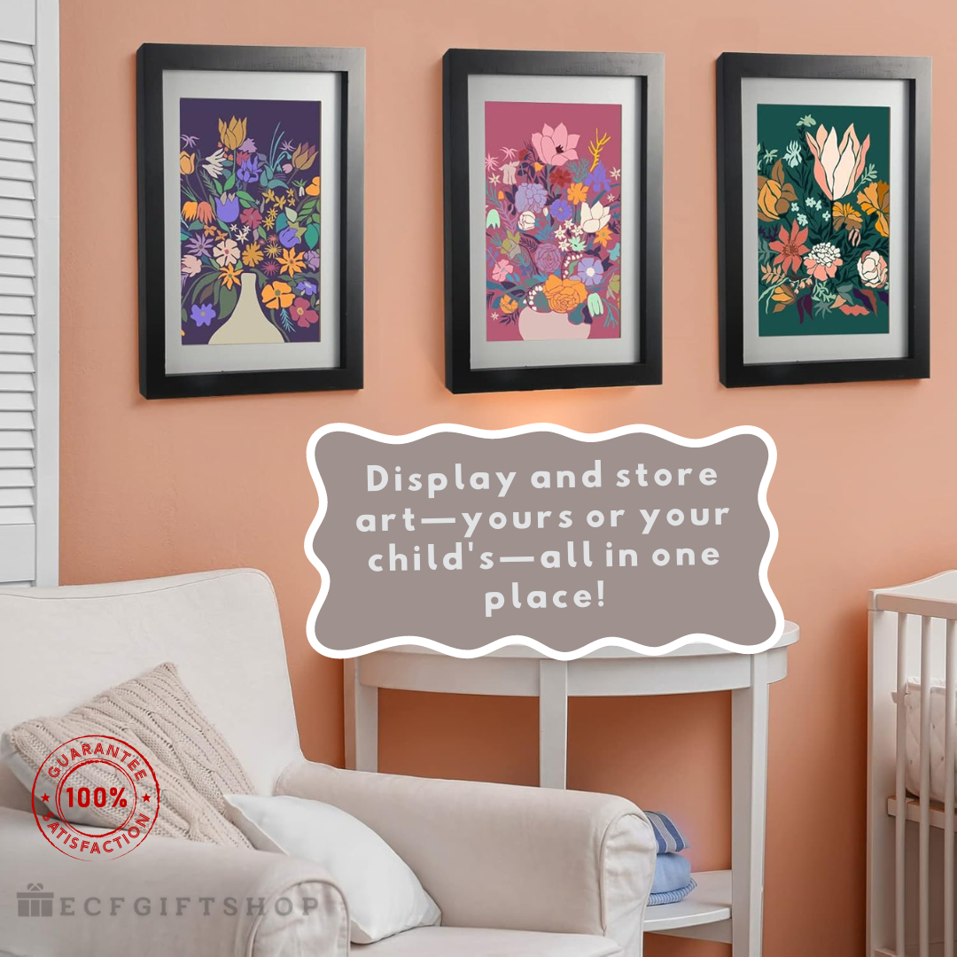 SnapFrame™- Kids Art Display Magnet Frame