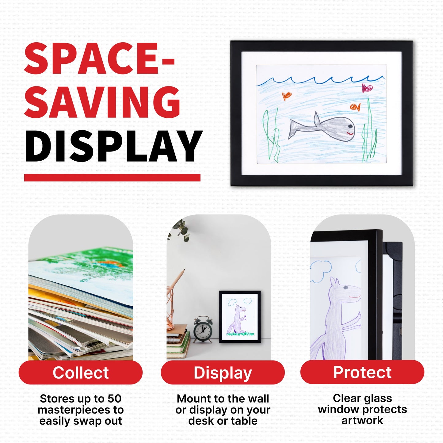 Li'l Davinci Art Display Frame