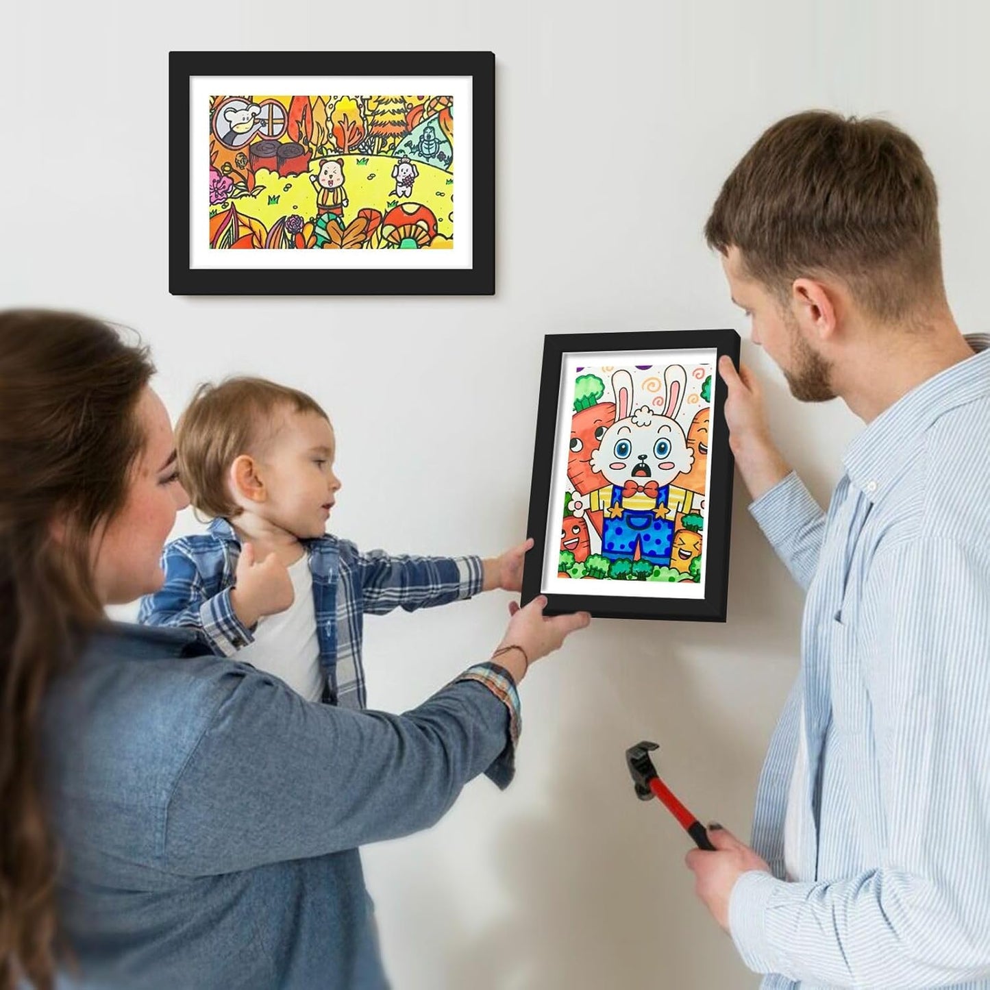 SnapFrame™- Kids Art Display Magnet Frame