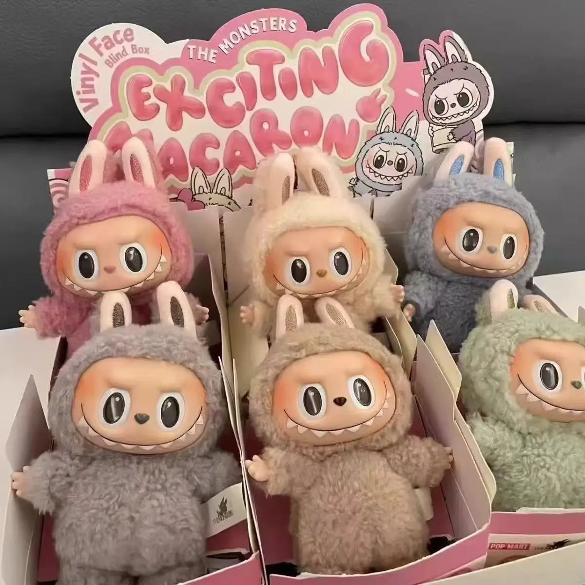 LABUBU Monsters | Exciting Macaron | Have a Seat - BLIND BOX
