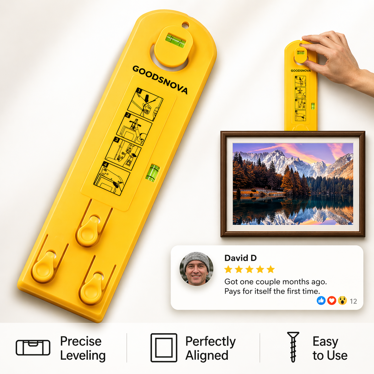 InstaFrame Easy Picture Hanging Tool