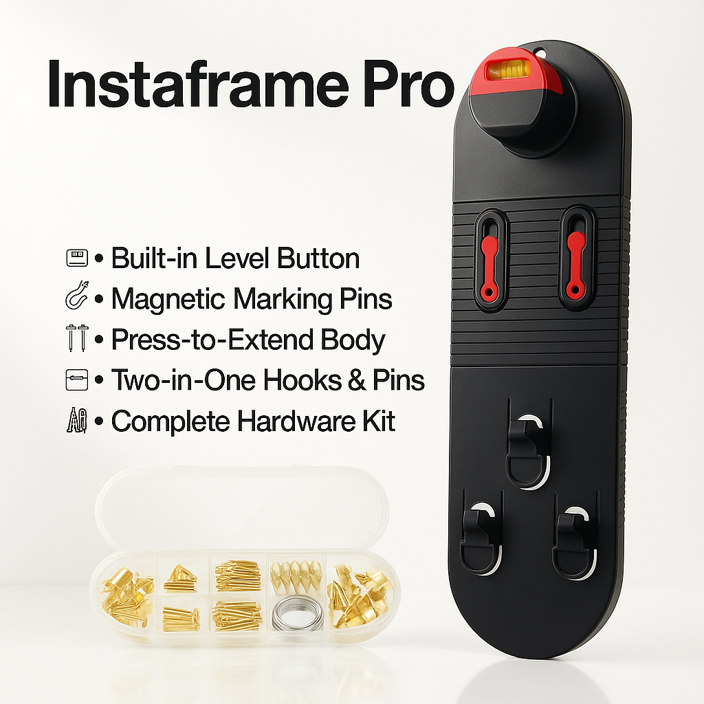 InstaFrame Pro® Easy Picture Hanging Tool