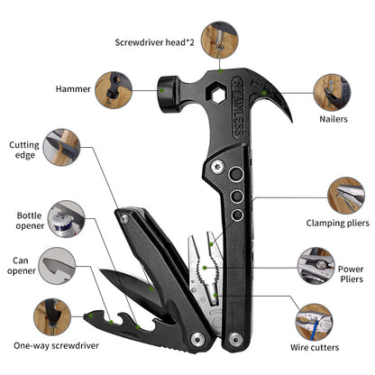 GoodsNova InstaHammer 11-in-1 Portable Multitool