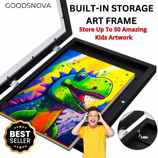 SnapFrame™- Kids Art Display Magnet Frame